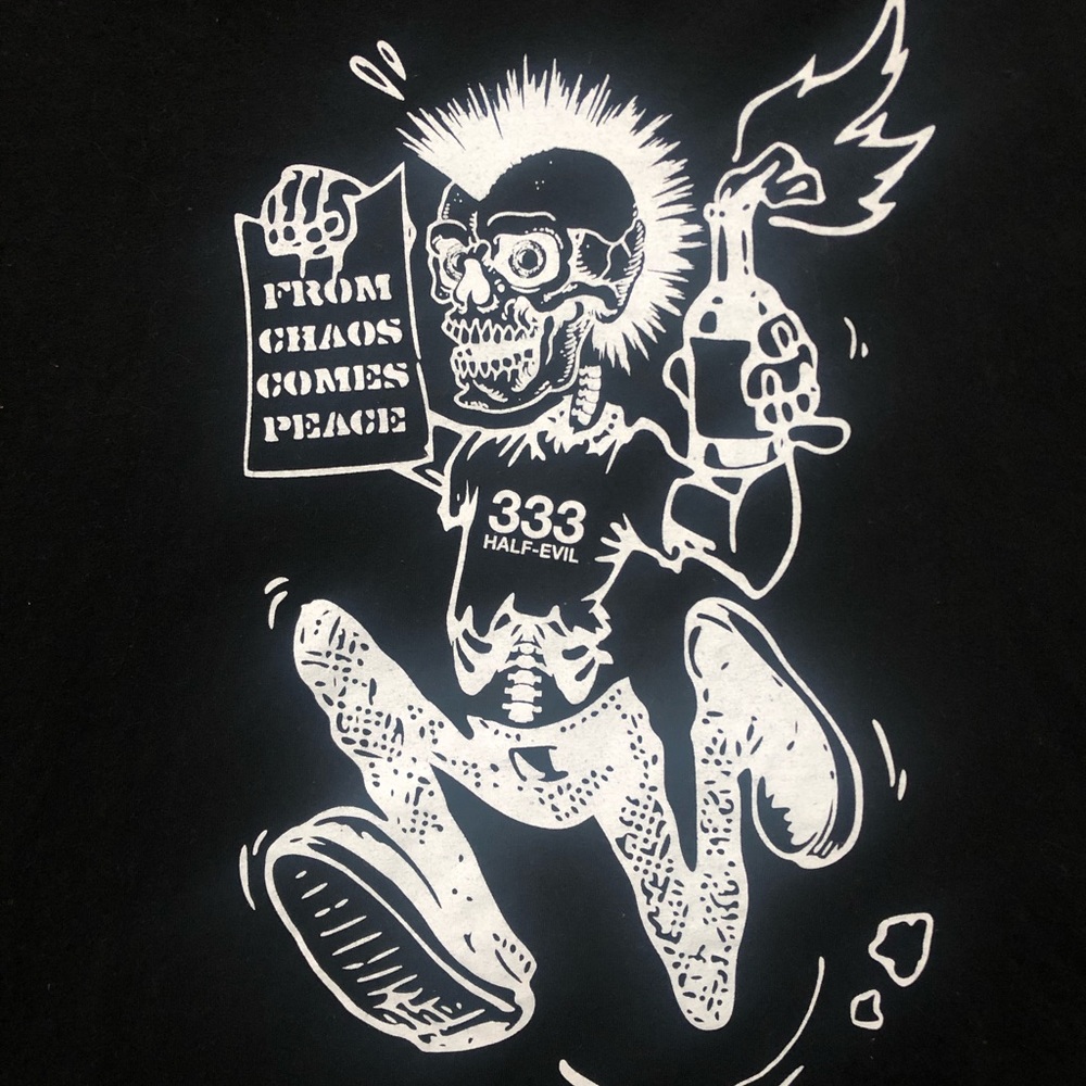 Half Evil tee